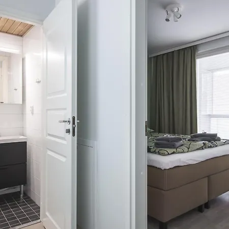 Ydinkeskustassa Saunallinen Kahdessa Tasossa Lägenhet