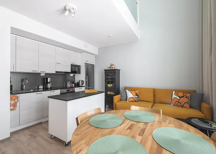 شقة Ydinkeskustassa Saunallinen Kahdessa Tasossa