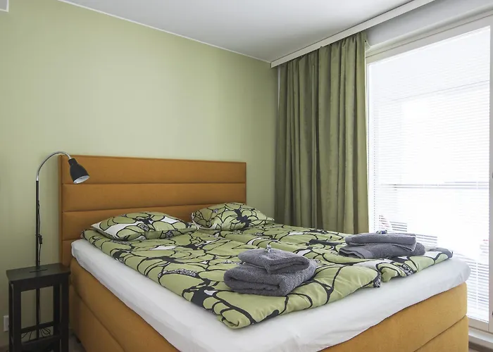 شقة Ydinkeskustassa Saunallinen Kahdessa Tasossa *